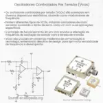 Osciladores controlados por tensão (VCOs)