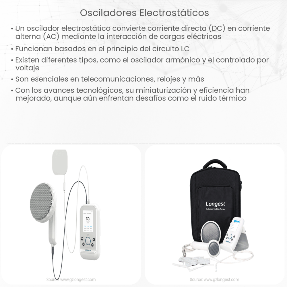Osciladores electrostáticos