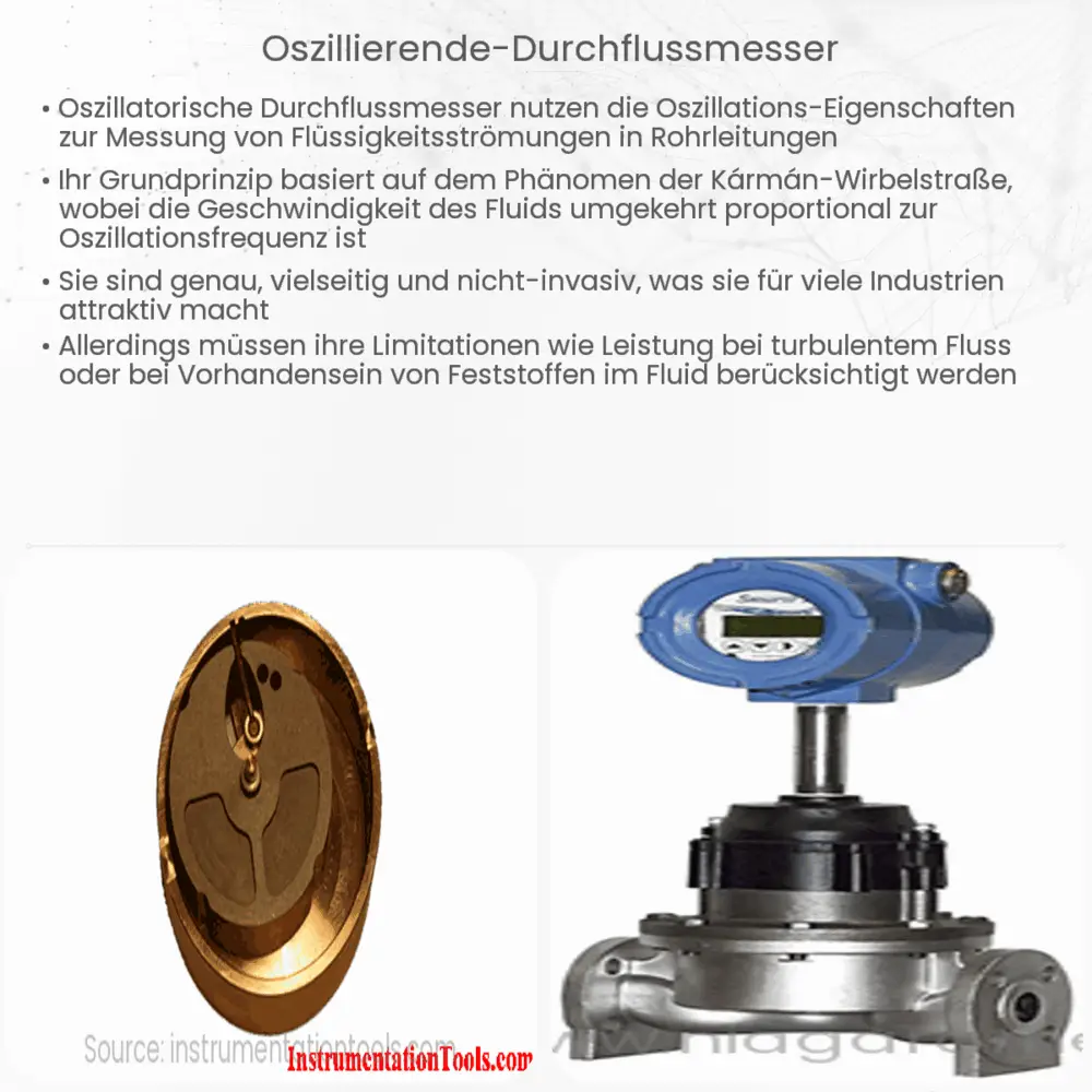 Oszillierende Durchflussmesser