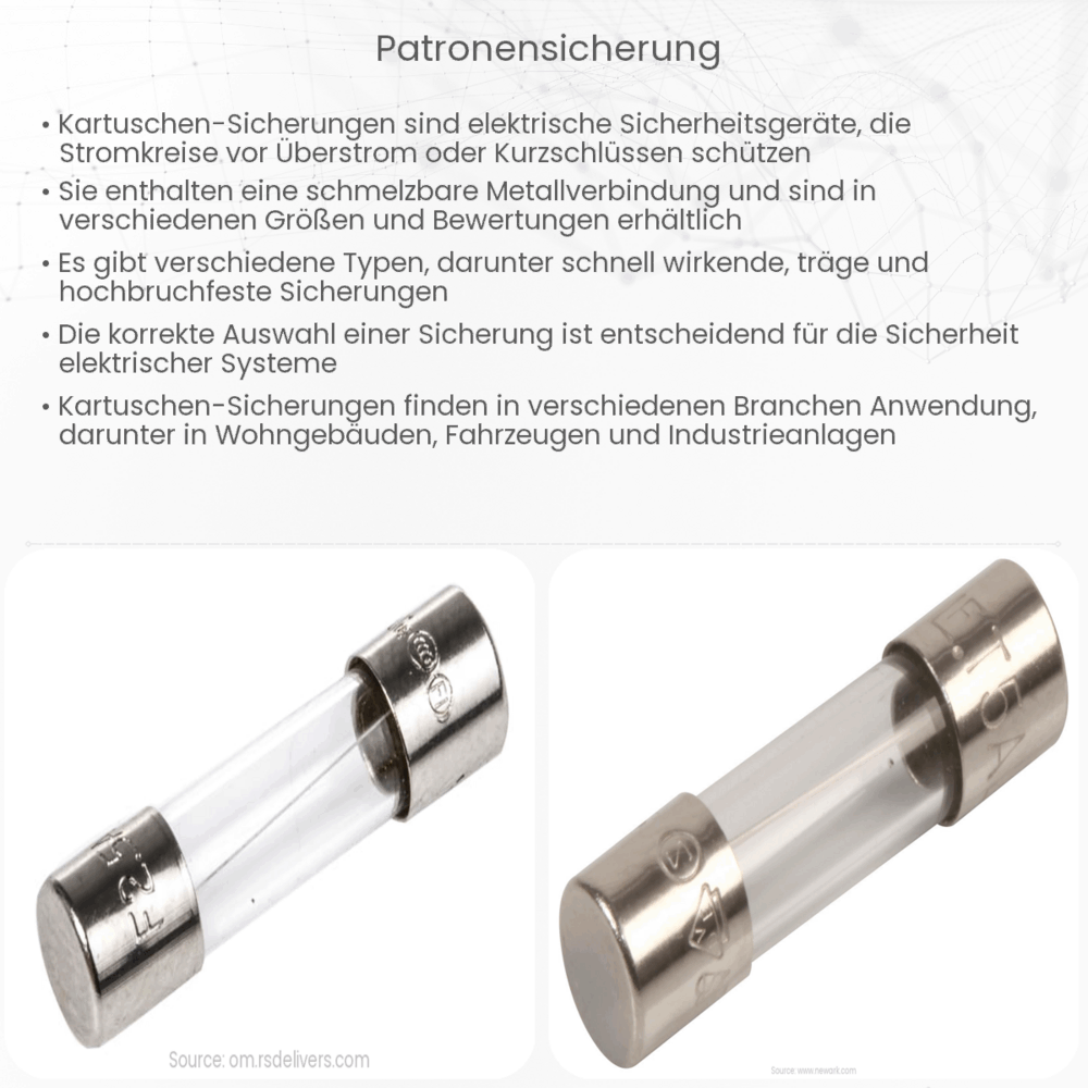 Patronensicherung