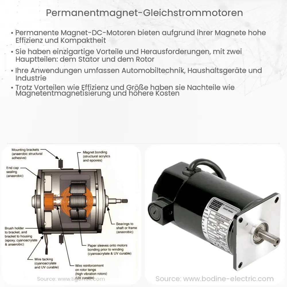 Permanentmagnet-Gleichstrommotoren