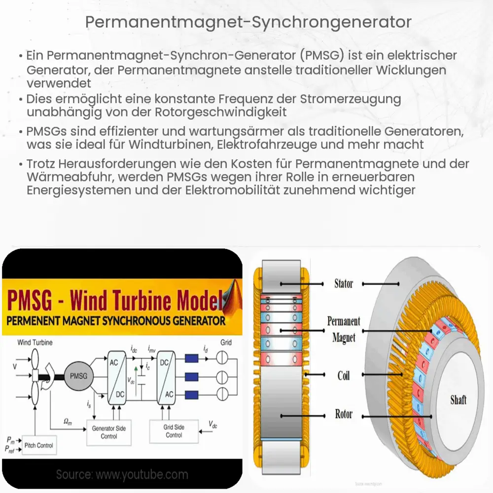 Permanentmagnet-Synchrongenerator