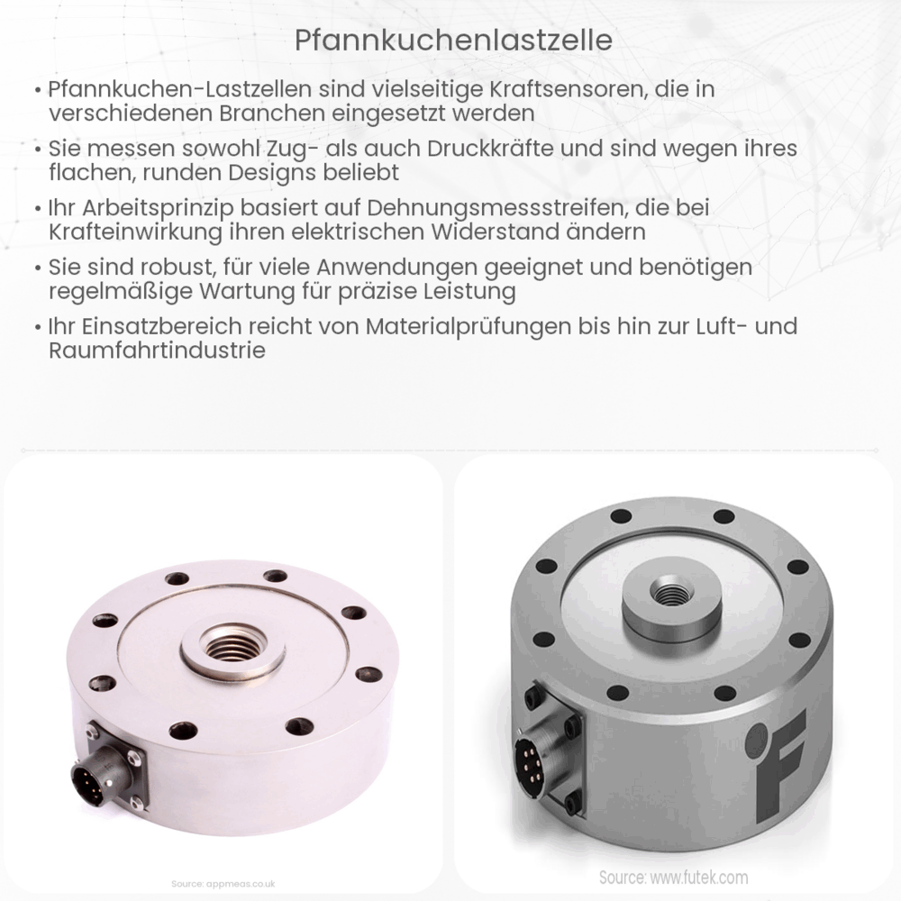 Pfannkuchenlastzelle