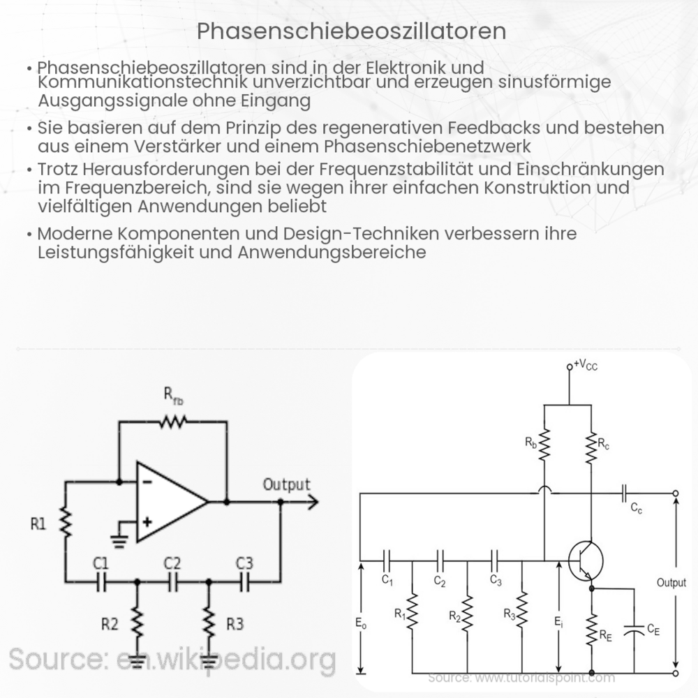 Phasenschiebeoszillatoren