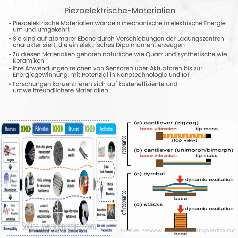 Piezoelektrische Materialien