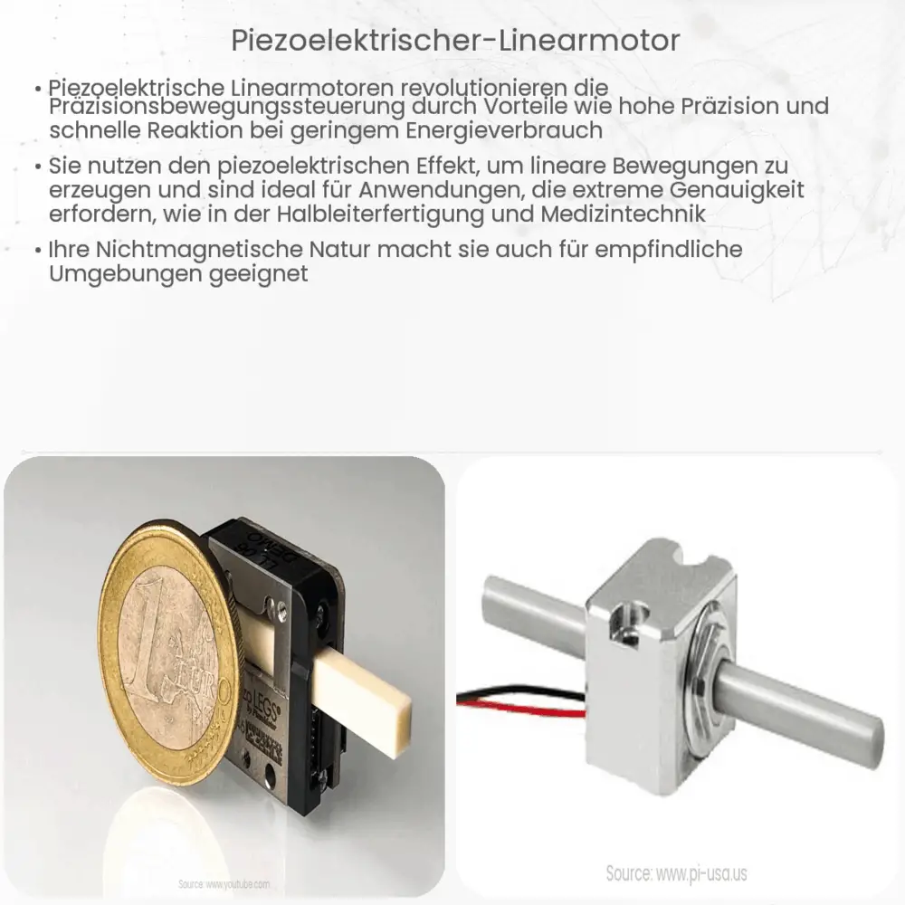 Piezoelektrischer Linearmotor
