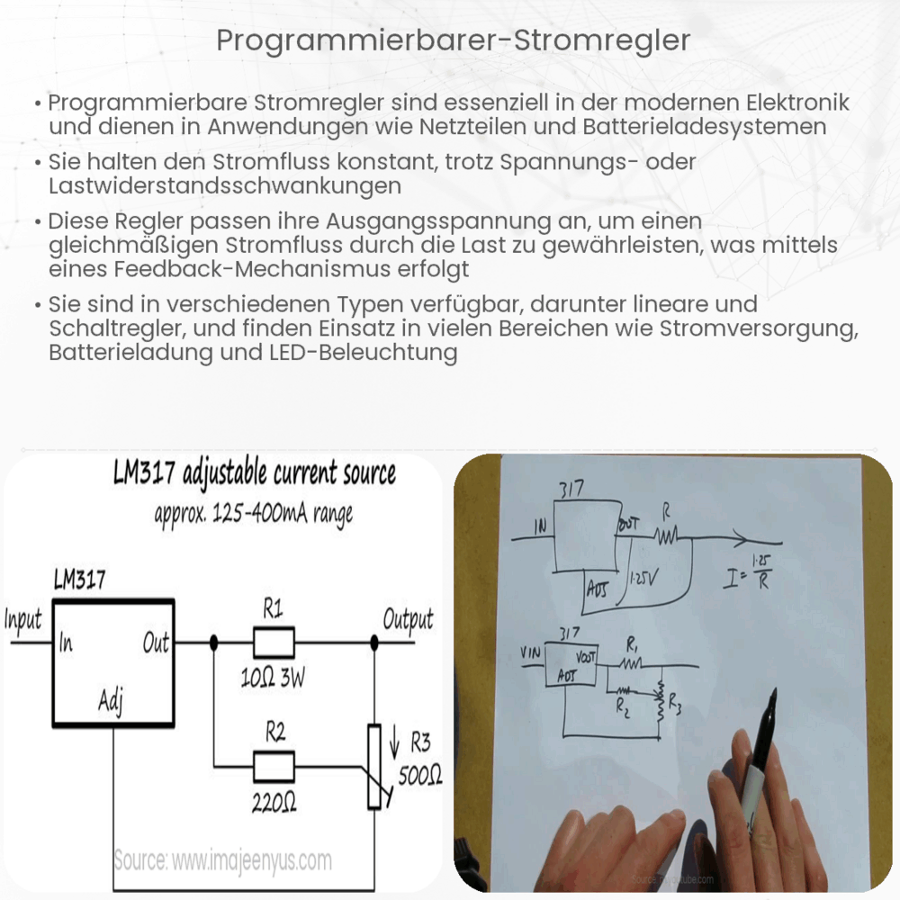 Programmierbarer Stromregler
