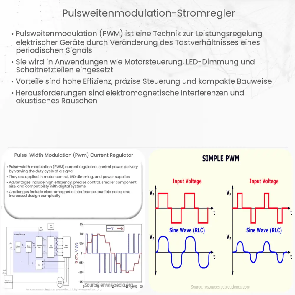 Pulsweitenmodulation-Stromregler
