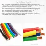 PVC-isolierter Draht