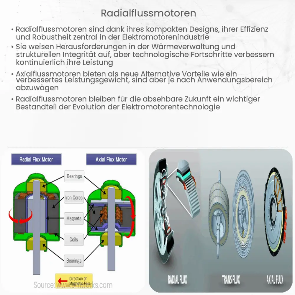 Radialflussmotoren