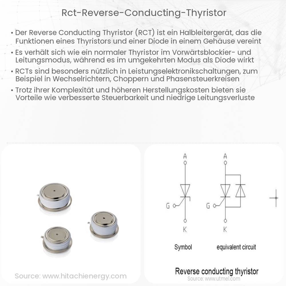 RCT (Reverse Conducting Thyristor)