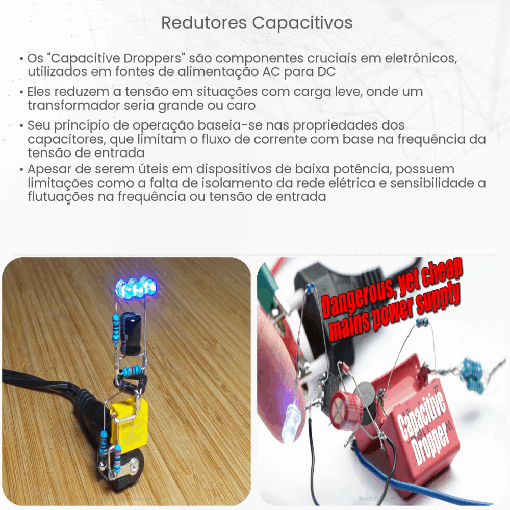 Redutores capacitivos