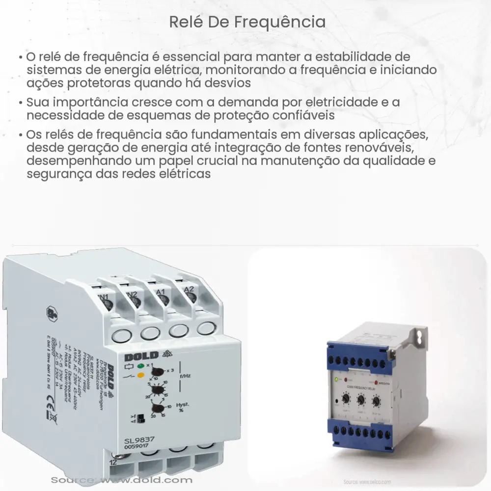 Relé de frequência