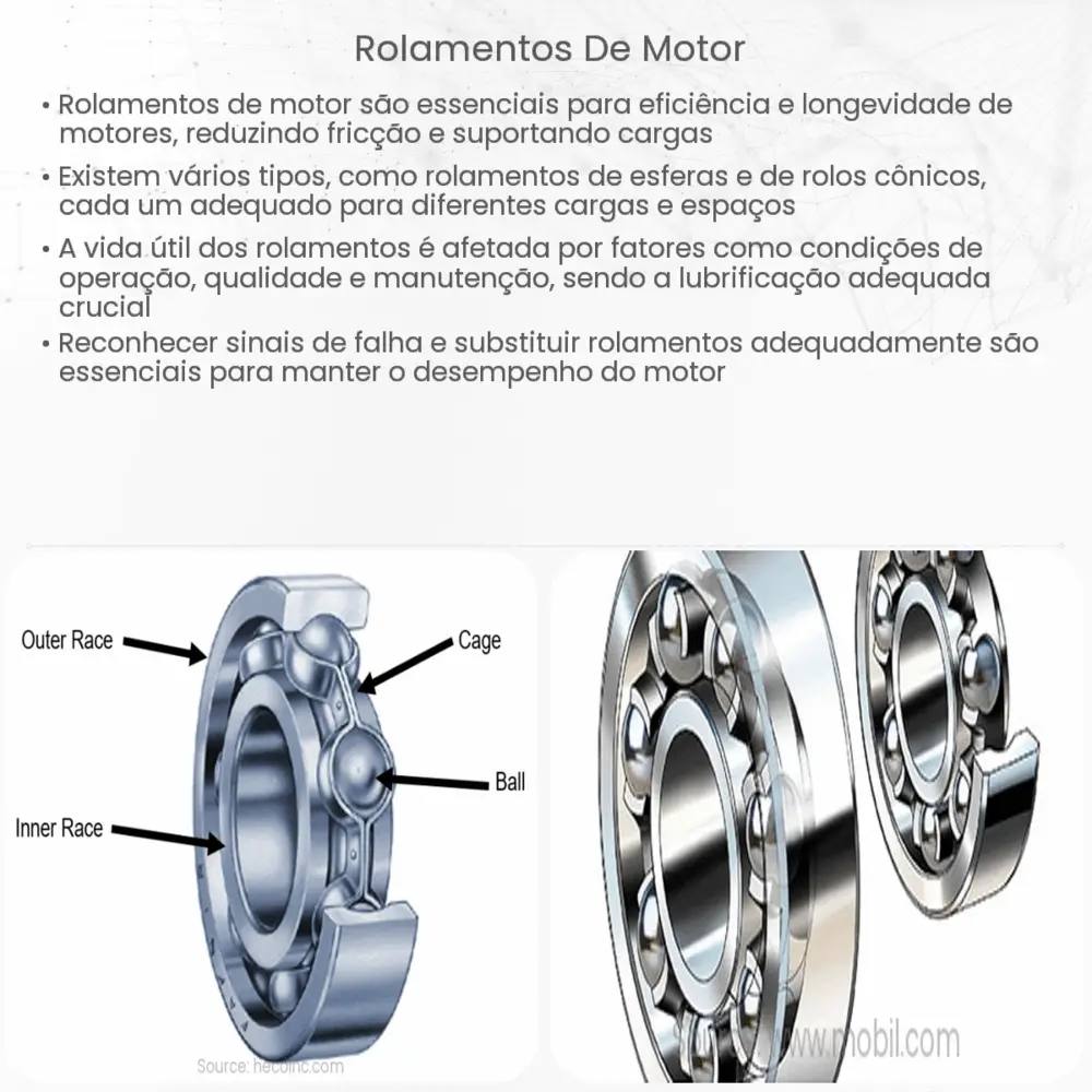 Rolamentos de motor