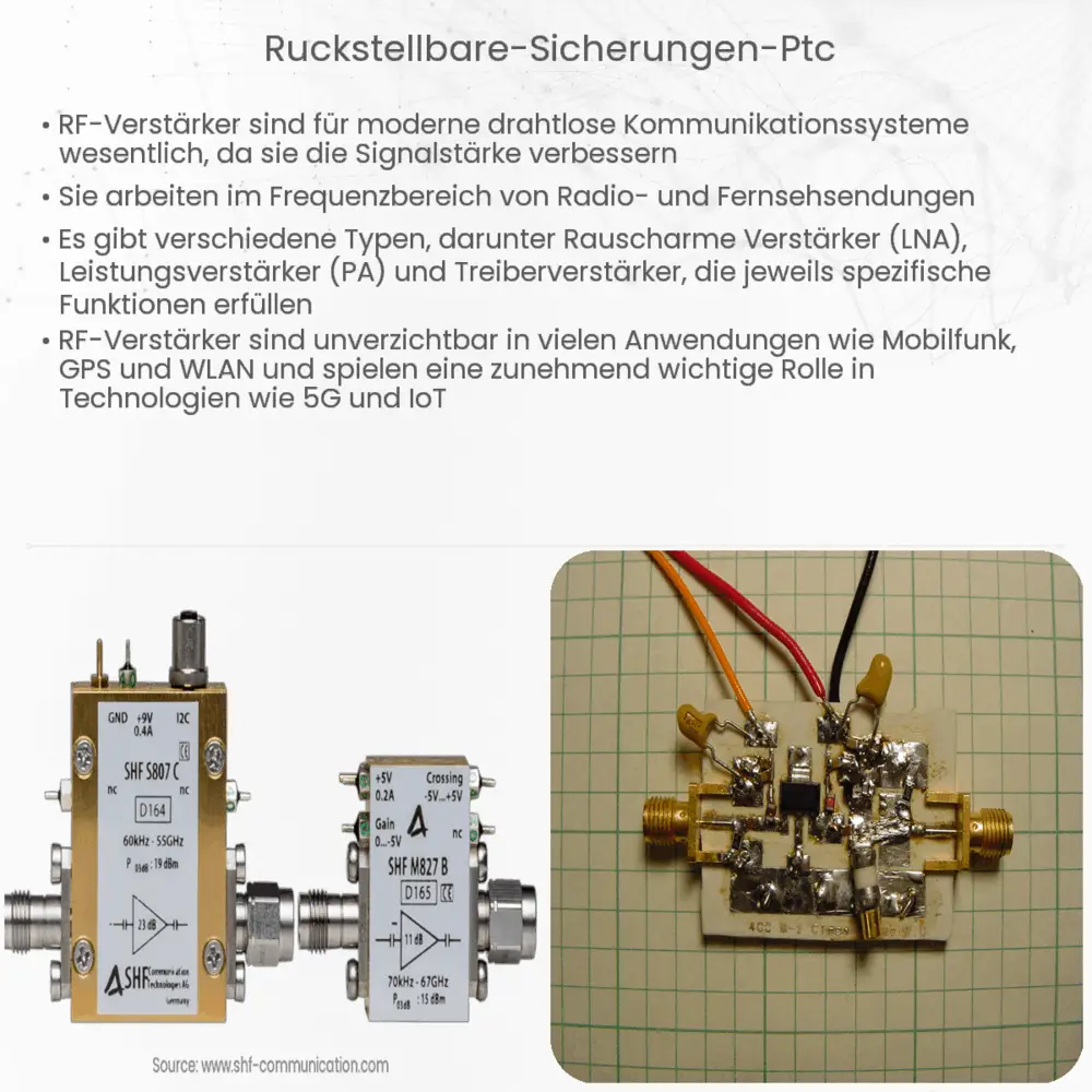 Rückstellbare Sicherungen (PTC)