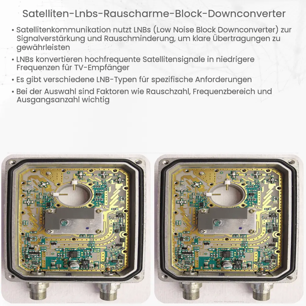 Satelliten-LNBs (Rauscharme Block-Downconverter)