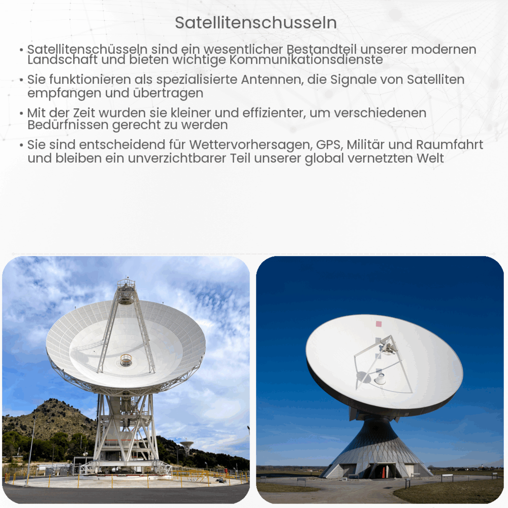 Satellitenschüsseln