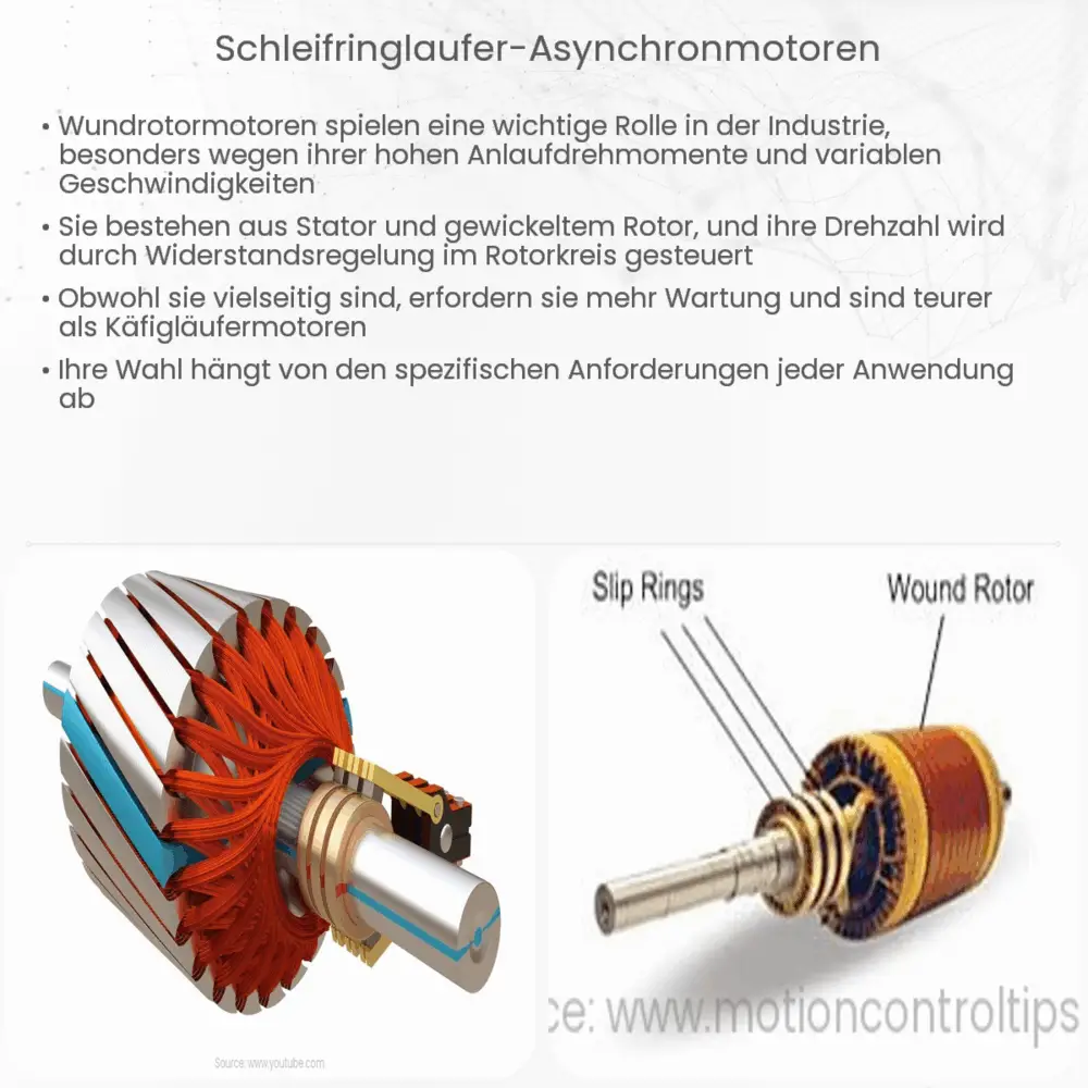 Schleifringläufer-Asynchronmotoren