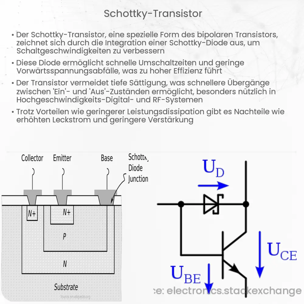 Schottky-Transistor