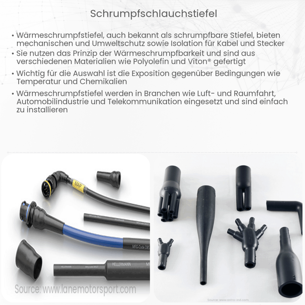 Schrumpfschlauchstiefel