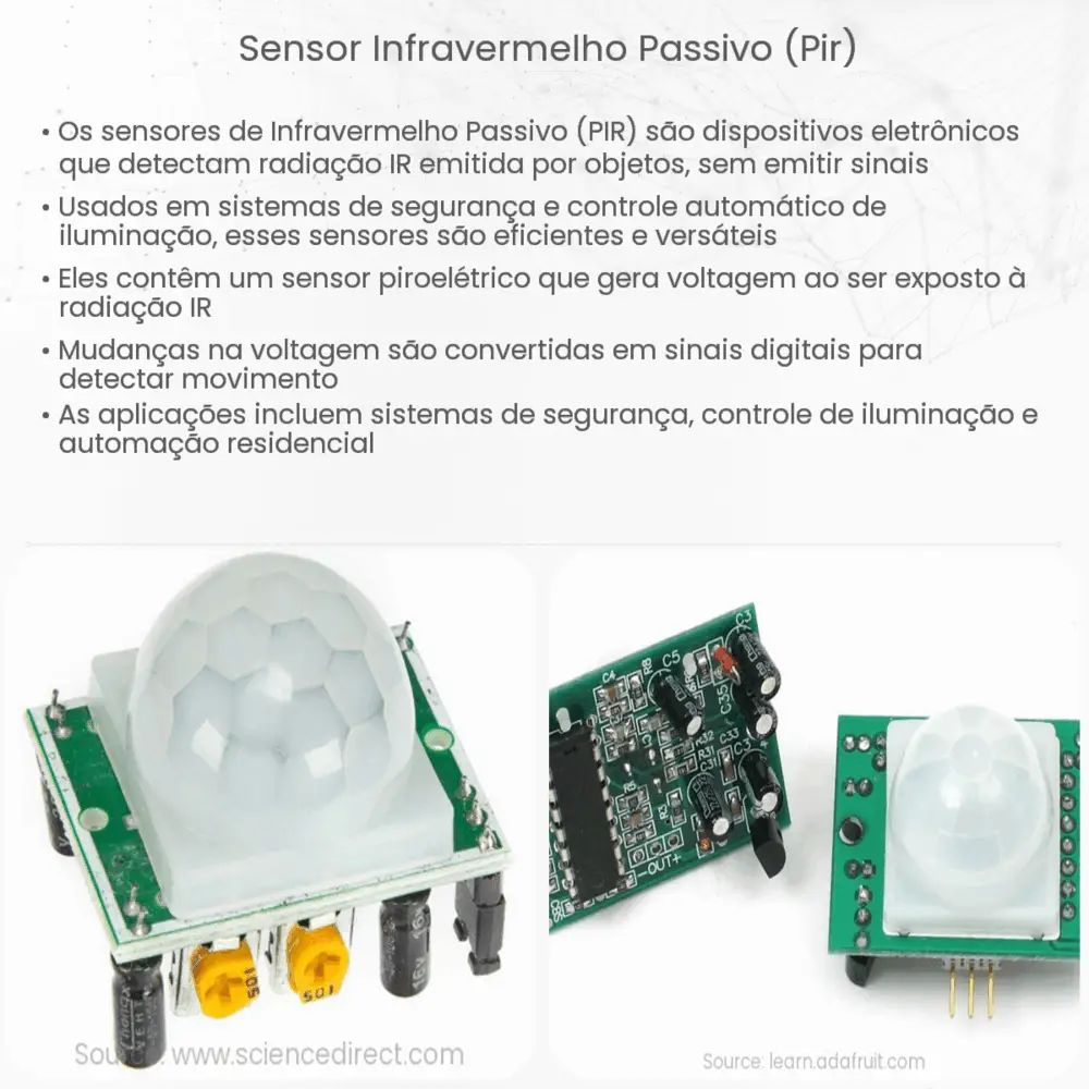 Sensor infravermelho passivo (PIR)