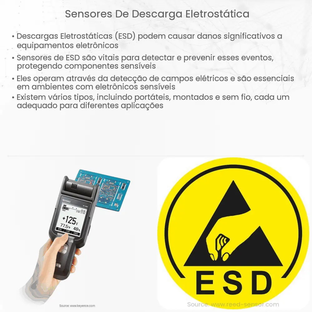 Sensores de descarga eletrostática