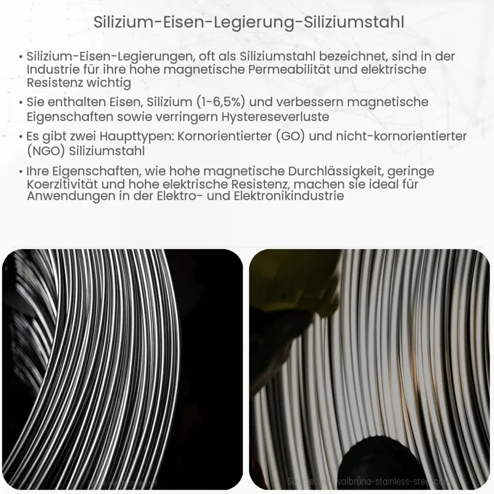 Silizium-Eisen-Legierung (Siliziumstahl)