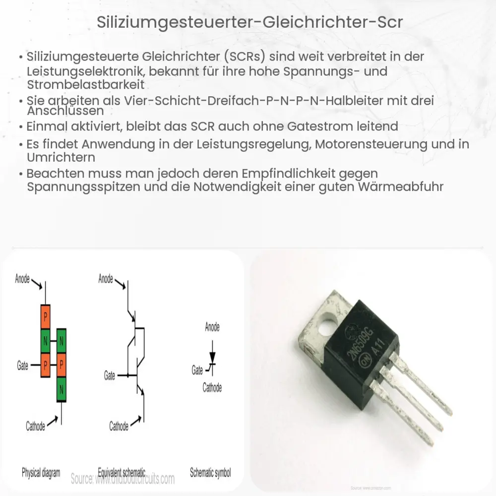 Siliziumgesteuerter Gleichrichter (SCR)