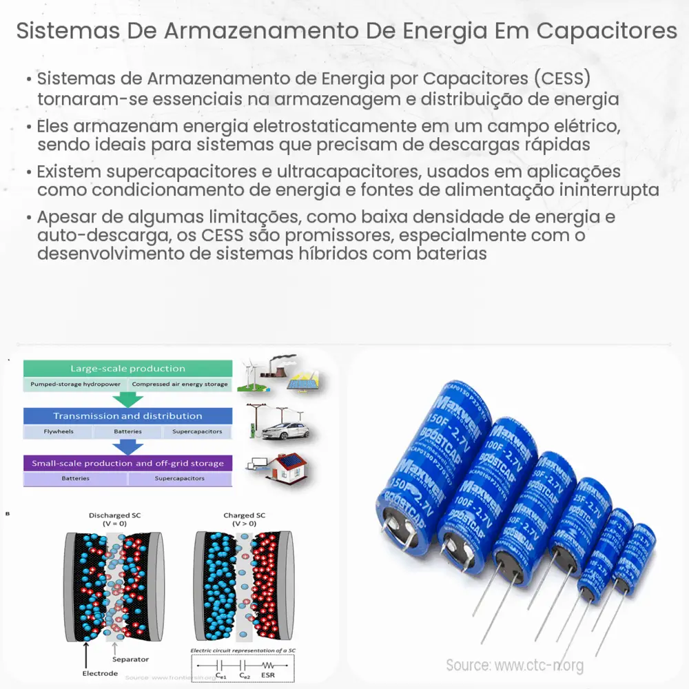 Sistemas de Armazenamento de Energia em Capacitores