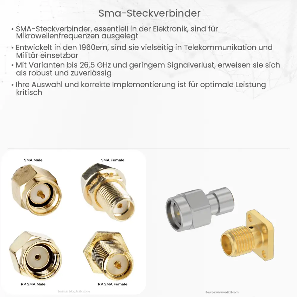 SMA-Steckverbinder