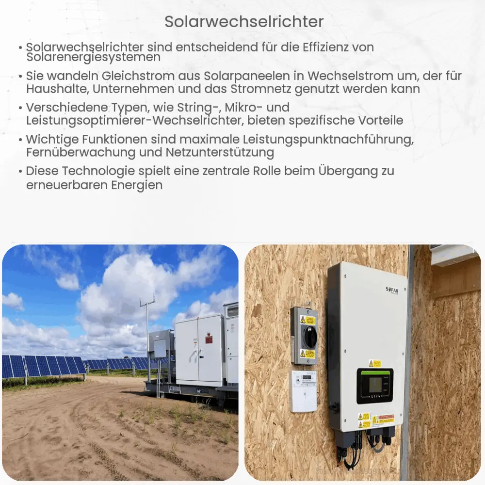 Solarwechselrichter