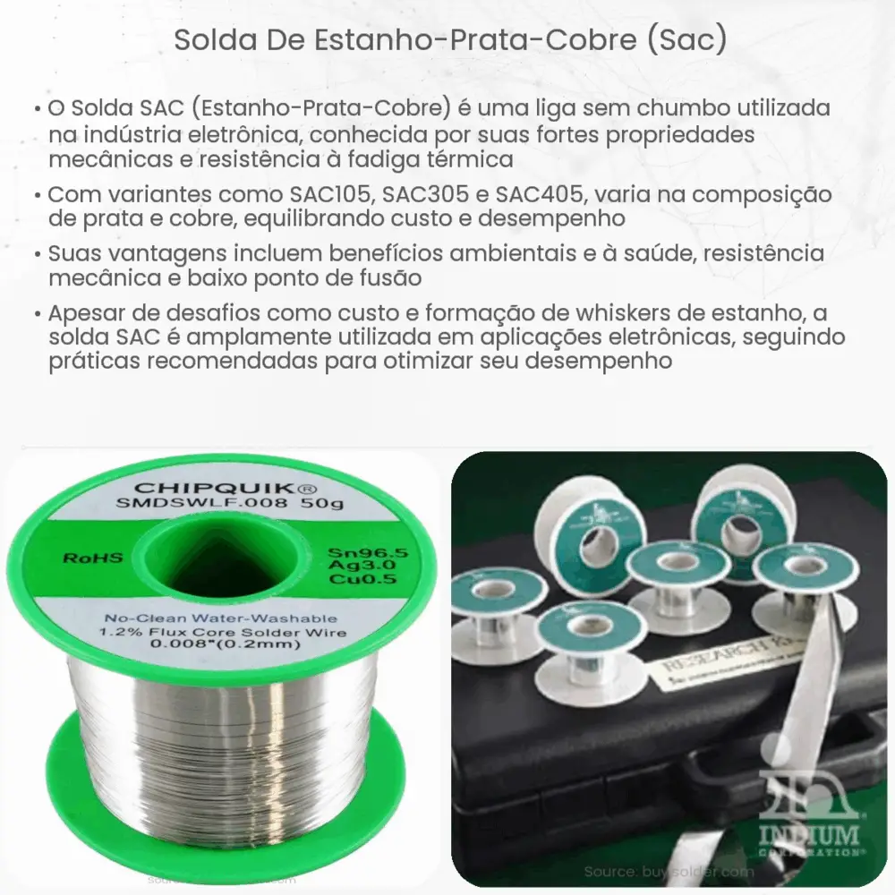 Solda de Estanho-Prata-Cobre (SAC)