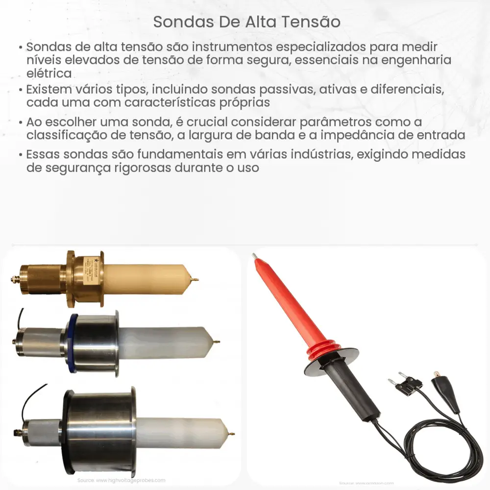 Sondas de Alta Tensão