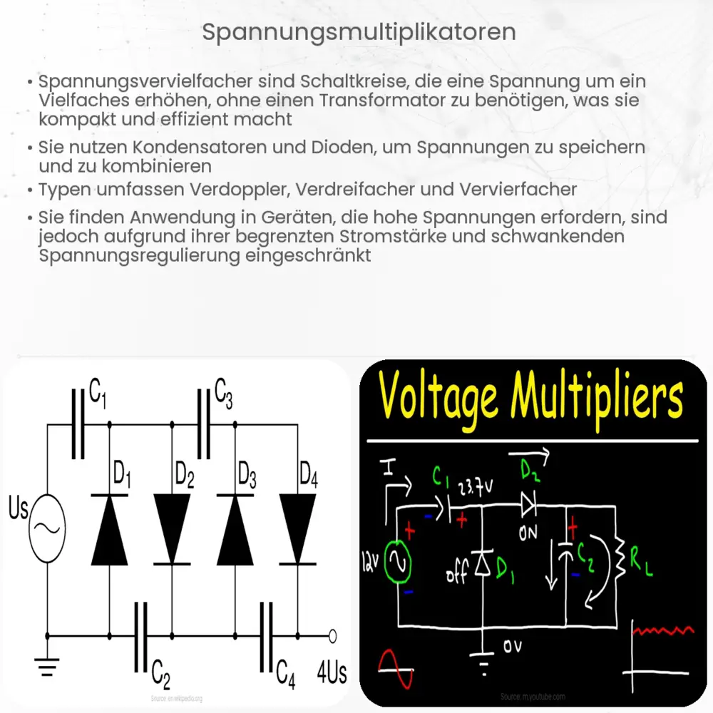 Spannungsmultiplikatoren