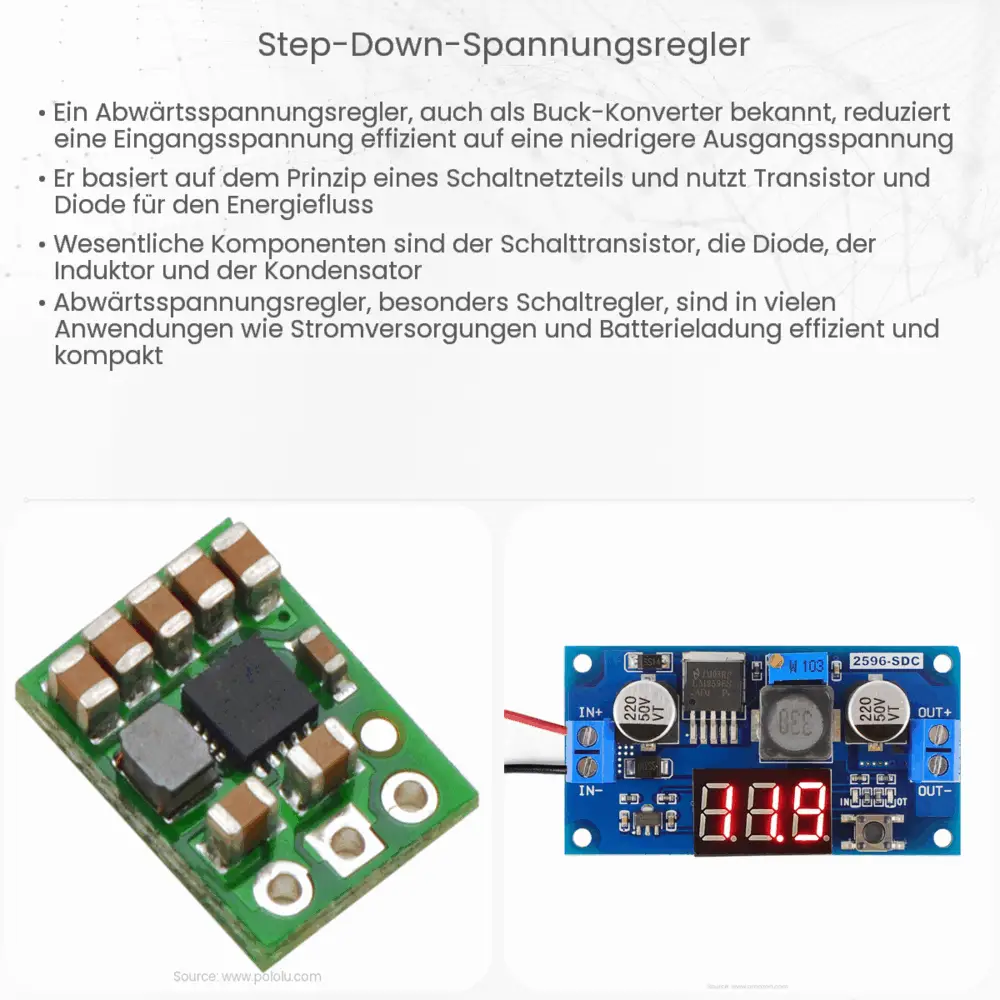 Step-Down-Spannungsregler