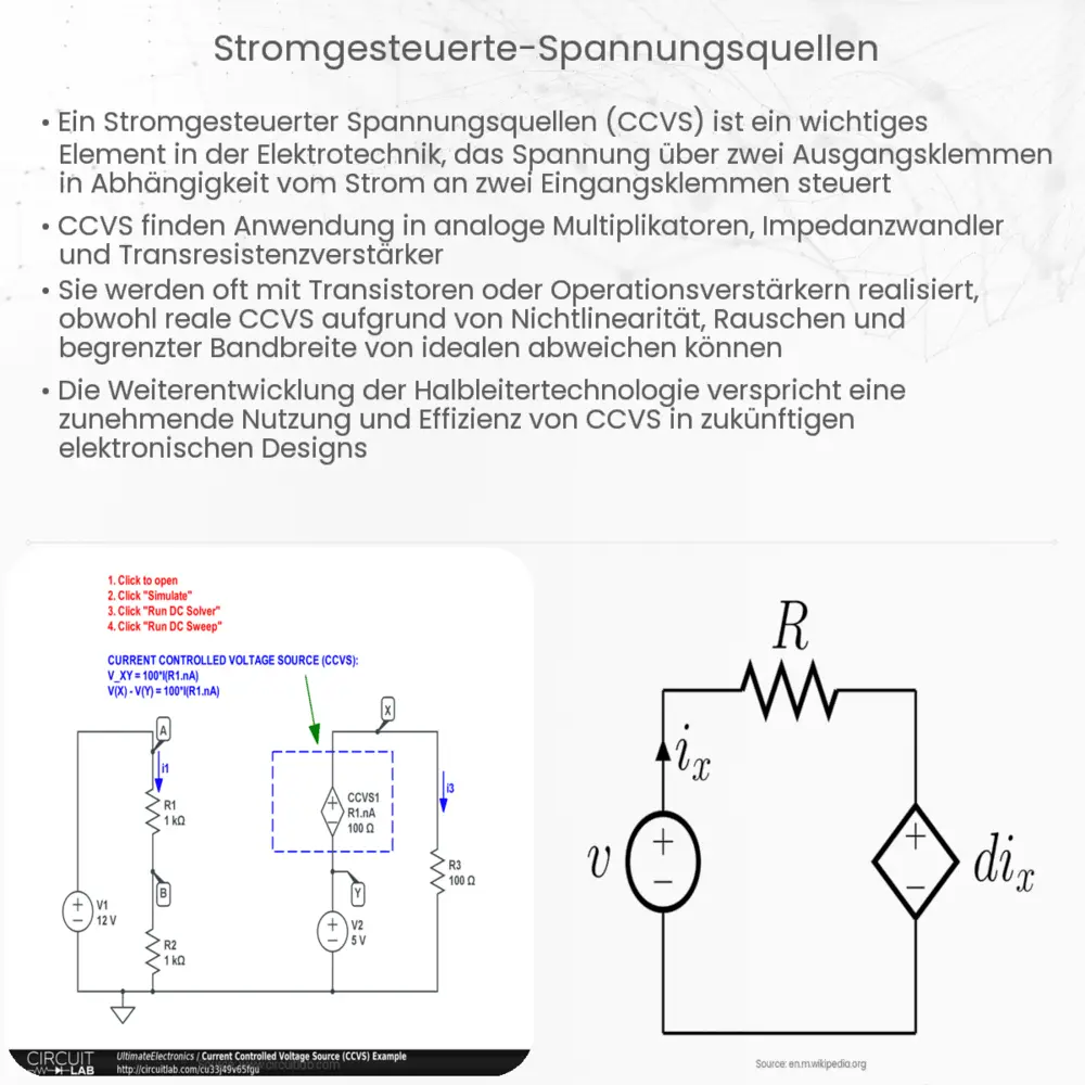 Stromgesteuerte Spannungsquellen