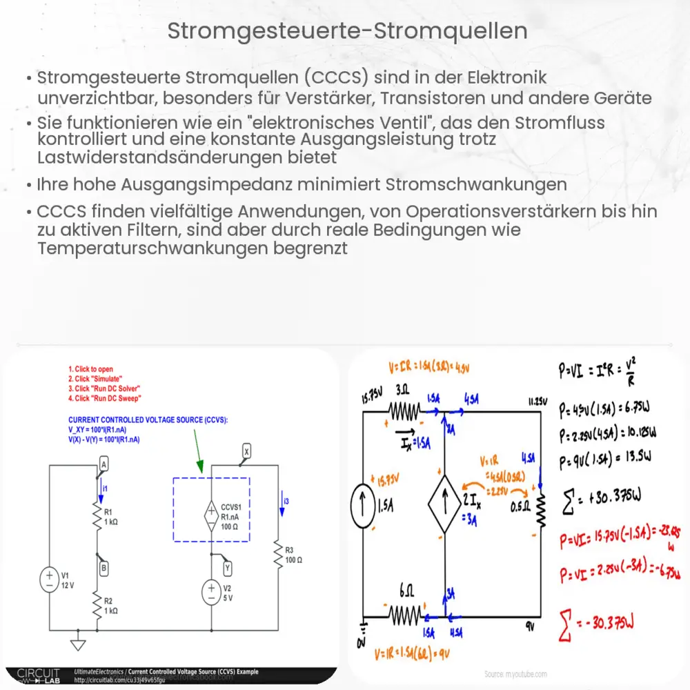 Stromgesteuerte Stromquellen