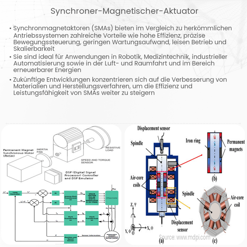 Synchroner magnetischer Aktuator