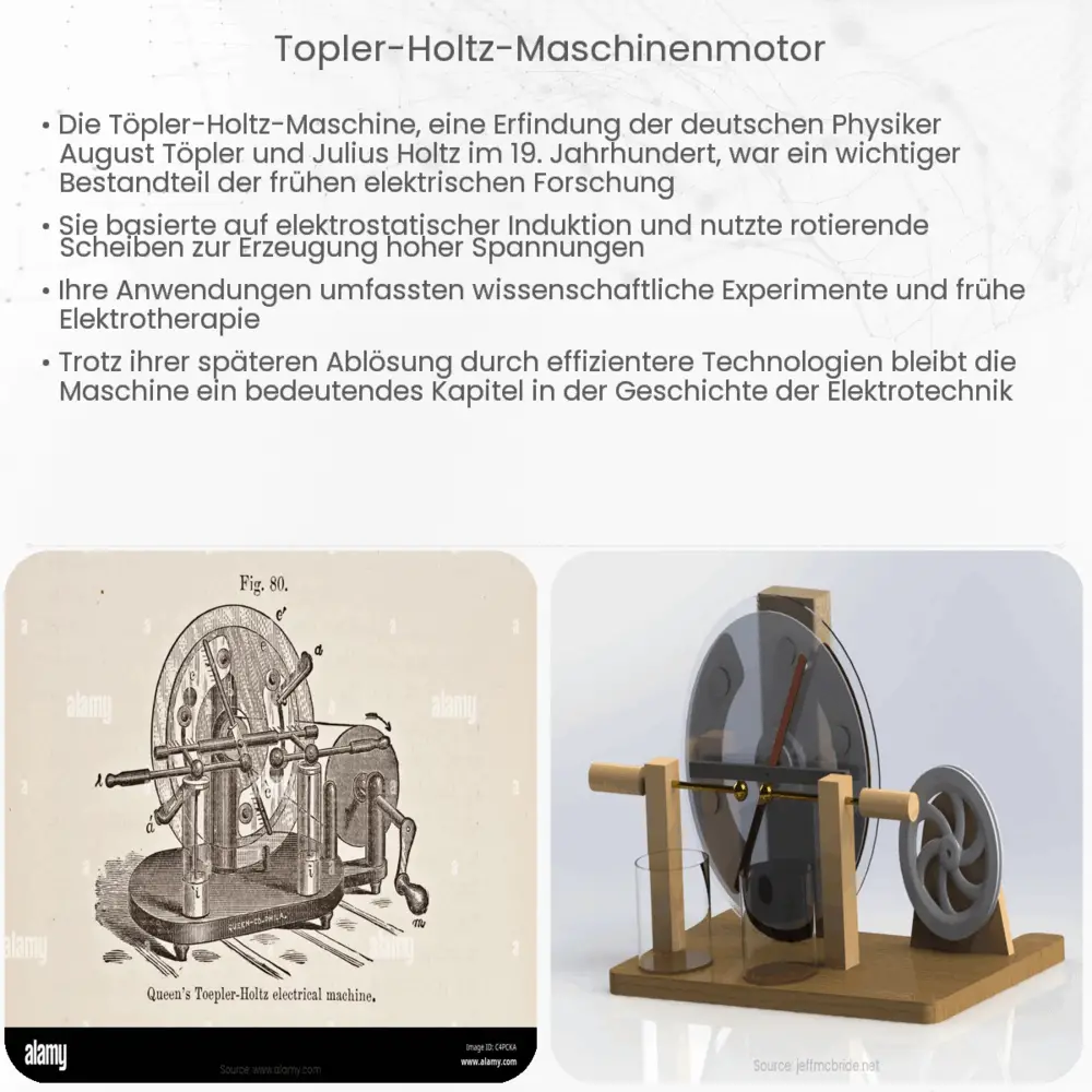 Töpler-Holtz-Maschinenmotor
