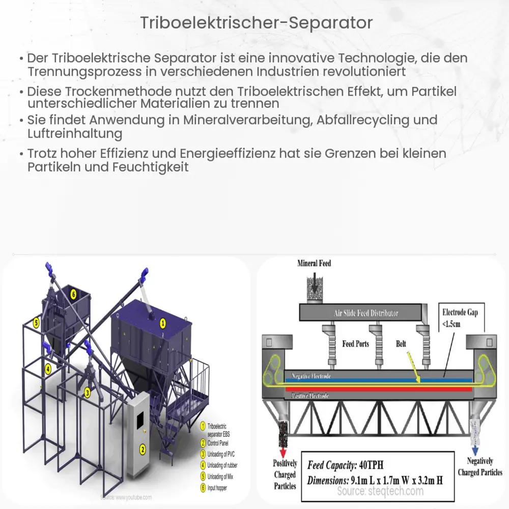 Triboelektrischer Separator