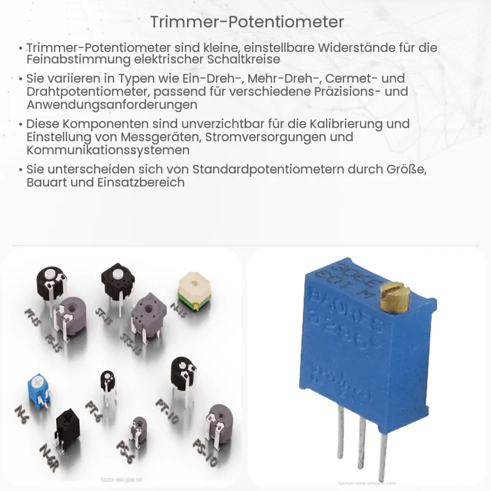 Trimmer-Potentiometer