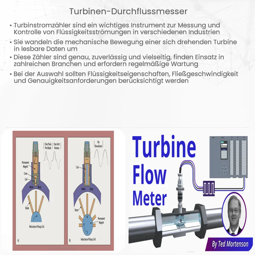 Turbinen-Durchflussmesser