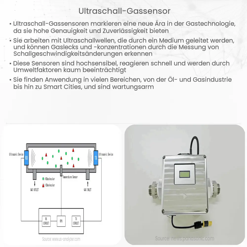 Ultraschall-Gassensor