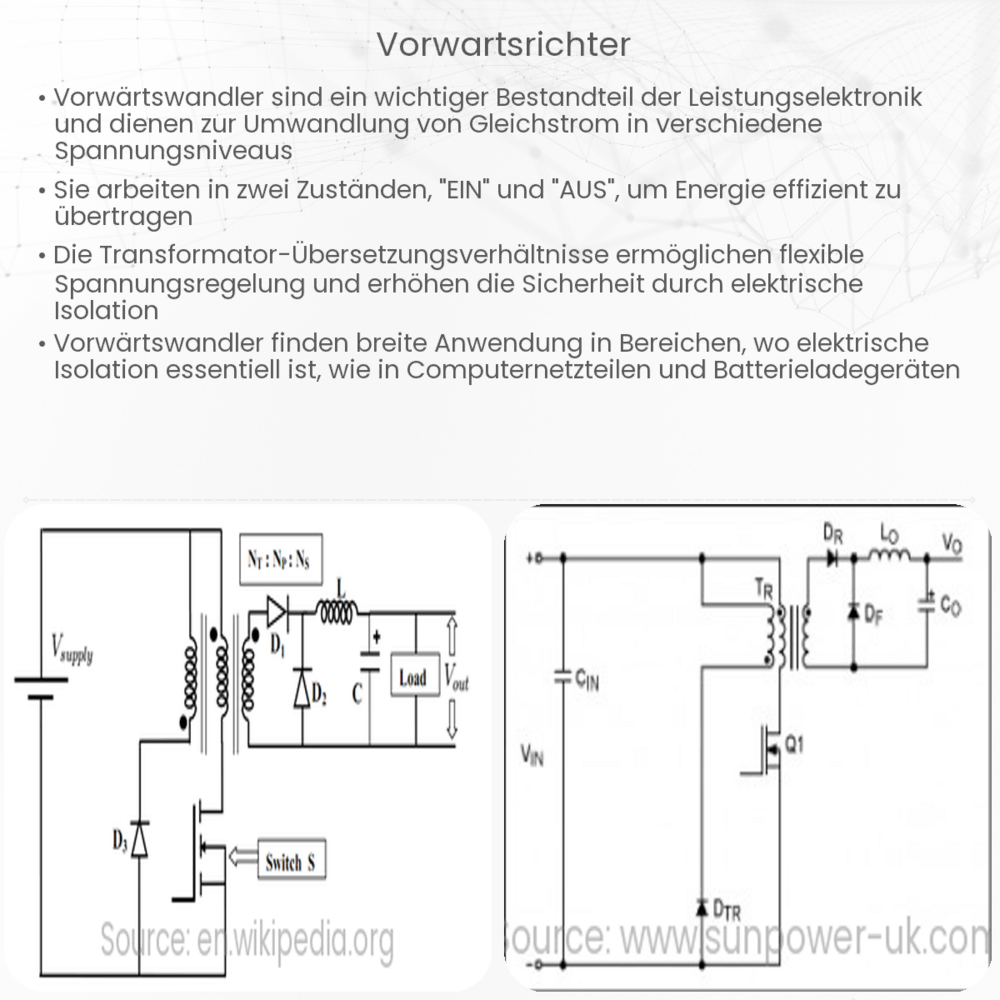 Vorwärtsrichter