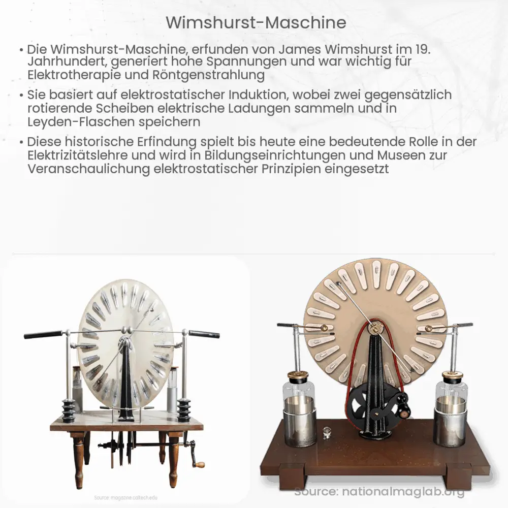 Wimshurst-Maschine