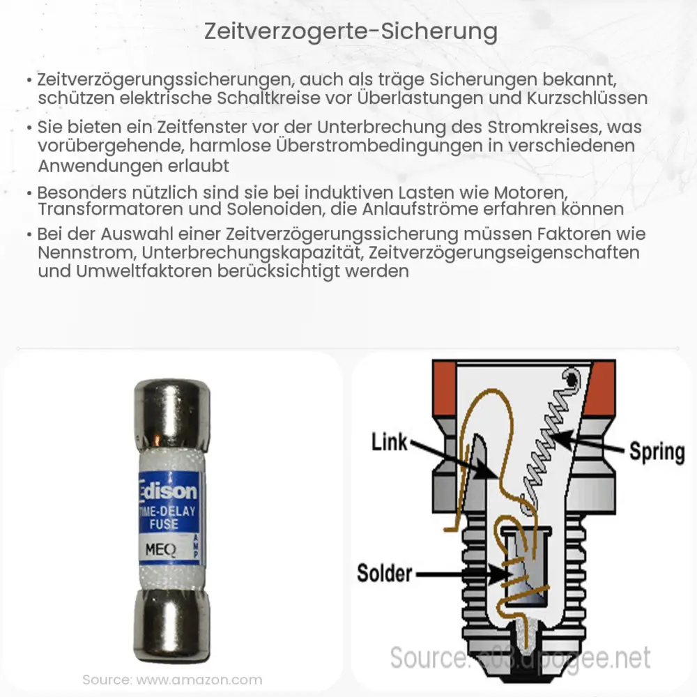 Zeitverzögerte Sicherung