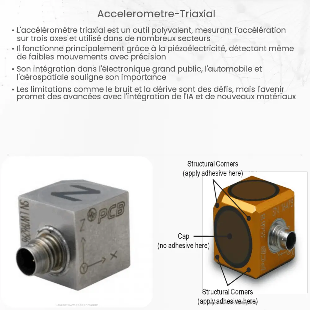 Accéléromètre triaxial