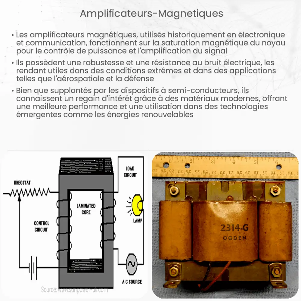 Amplificateurs magnétiques