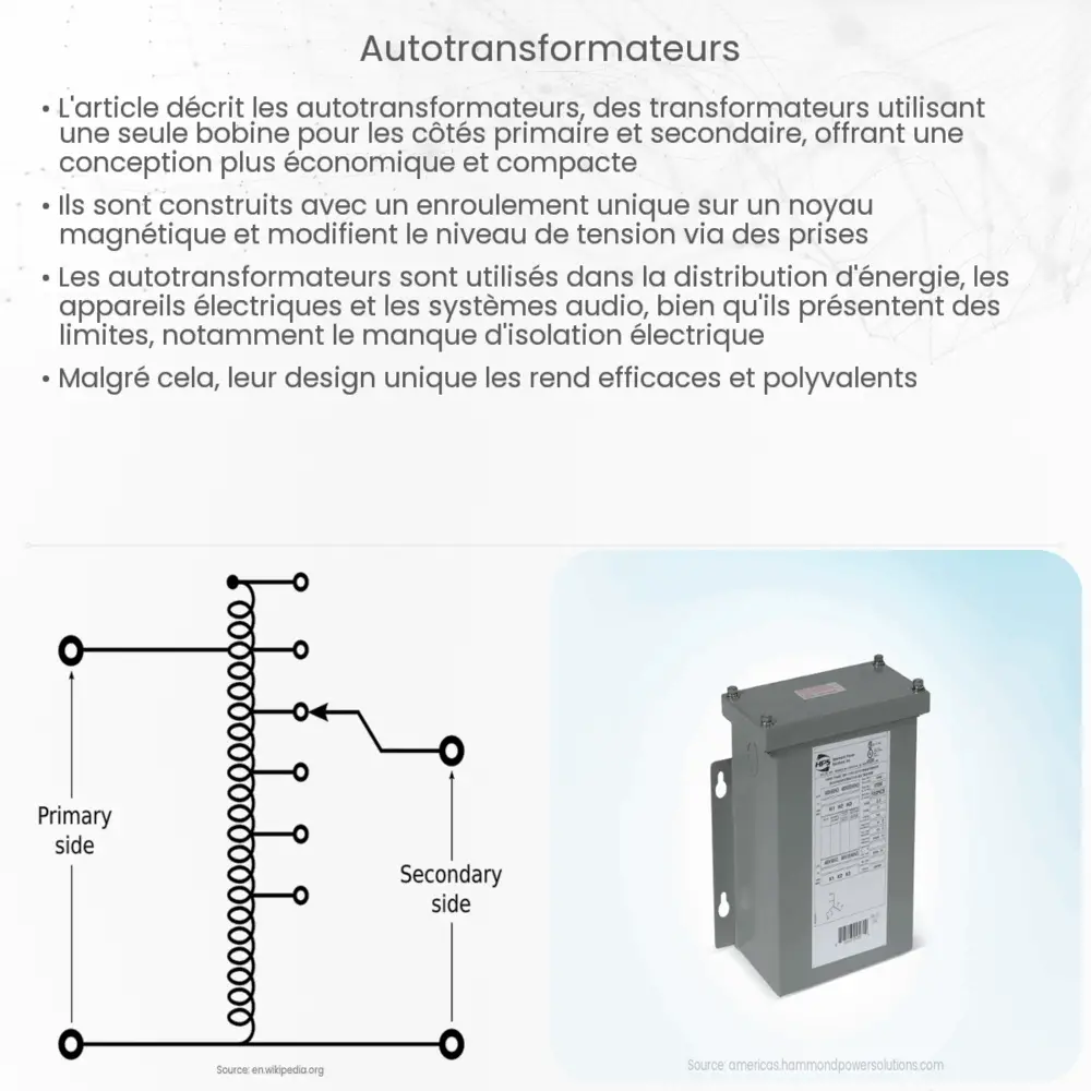 Autotransformateurs