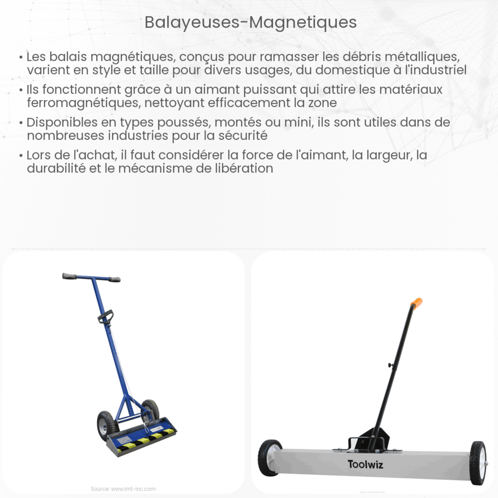 Balayeuses magnétiques